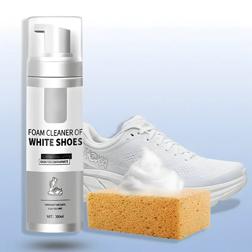 SoleAura - water-free foam shoe cleaner